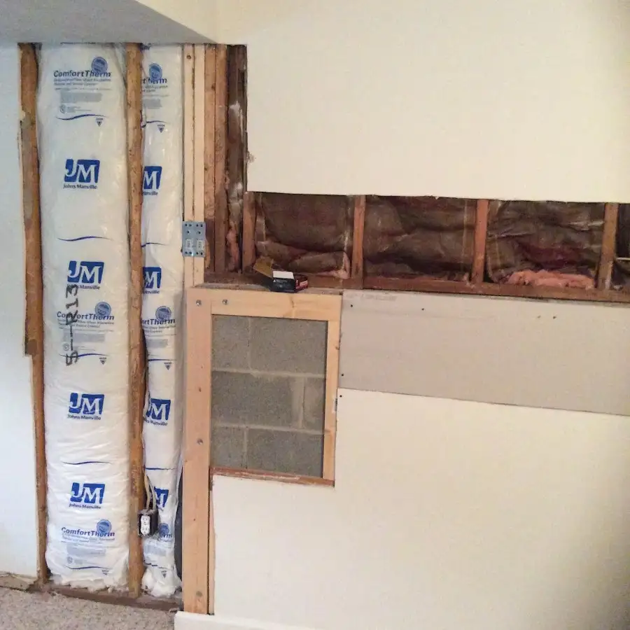 Wall insulation replacement during Structural Drying in Carlsbad